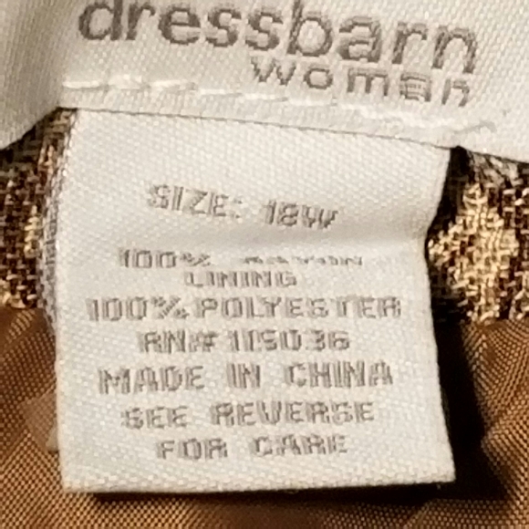 Dressbarn 100% Rayon Tapestry Skirt - Picture 10 of 12